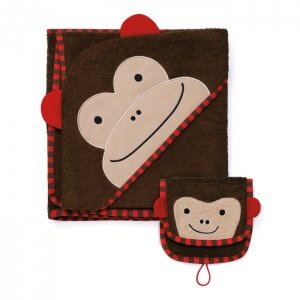Skip Hop ZOO HOODED Kapuzen-Badetuch Mon