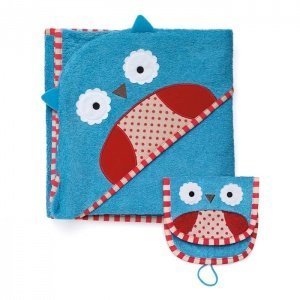 Skip Hop ZOO HOODED Kapuzen-Badetuch Owl