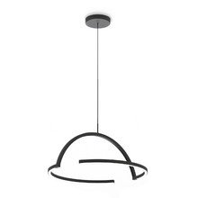 Skitsch - 2D LED Pendelleuchte, schwarz