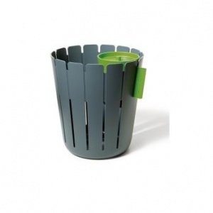 SL17 Basketbin Set anthrazit/grün von Ko