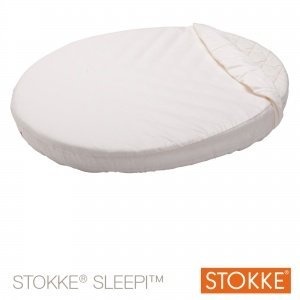 Sleepi Bettlaken 80 cm weiss