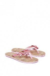 Slip Slops mit Metallic-Schleife