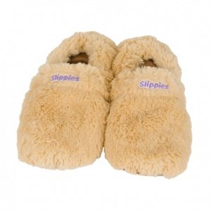 Slippies in Beige. Grösse: M (4-7 bzw. 3