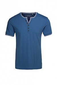 Slub Jersey Henley Shirt