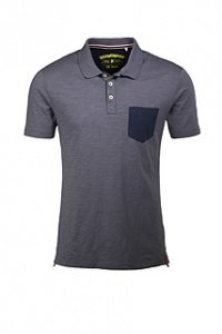 Slub-Jersey Poloshirt