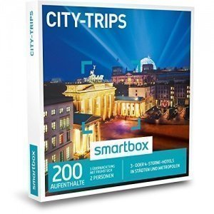 Smartbox - Geschenkbox - City Trips - 3* oder 4* Sterne Hotels in Städten und Metropolen...