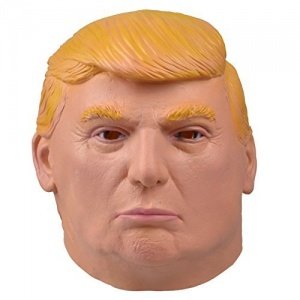Smays Masken des Präsidenten Donald Trump Maske (Latex Material, Voller Umschlag, Kleine Eye Cut Ou