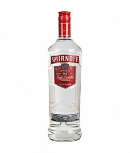 Smirnoff Red Label Vodka (1000ml Flasche
