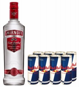 Smirnoff Vodka-Bull Package