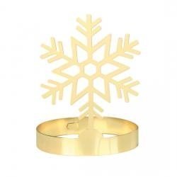 smila - Schneeflocke gold