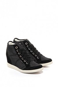 Sneaker Wedges + Velours
