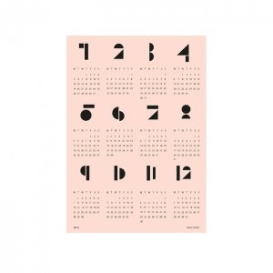 Snug.Studio Toyblocks DIN A2 Wandkalende