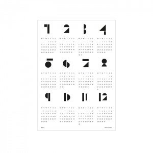 Snug.Studio Toyblocks DIN A2 Wandkalende