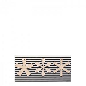 Snug.Studio Typostars Holzsterne 3er Set
