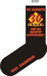 SOCKEN! Es dauerte 30 Jahre um so gut au