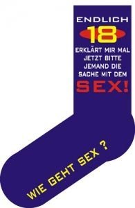 SOCKEN! endlich 18! ...erklär mir mal bi