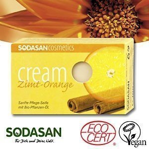 SODASAN Bio Seife Cream Zimt-Orange, 100