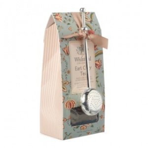 Sobre de té de Earl Grey fino e infusor 