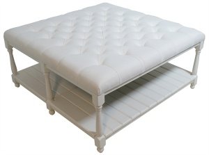 Sofahocker Phillippe coconut white