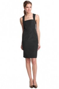 Soft Taffeta Etui-Kleid