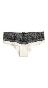 Softe Panty mit Spitze
