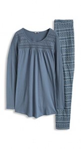 Softer Jersey-Pyjama aus Baumwoll-Mix