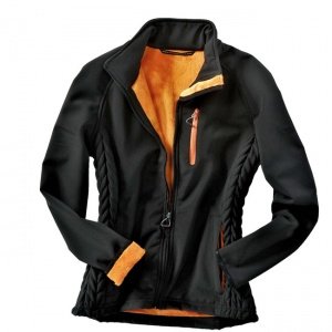 Softshelljacke Ginger, schwarz