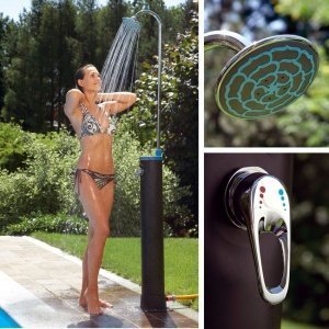Solar-Gartendusche