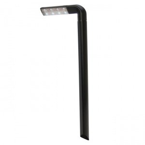 Solar-Gartenleuchte 2er-Set Hook schwarz