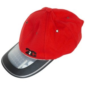 Solar LED-Cap (Rot)