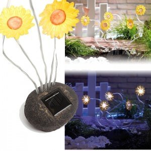 Solarleuchte Sonnenblume