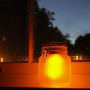 Solarleuchte im Glas Sun Jar
