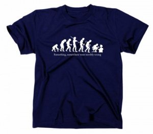 Something, Somewhere T-Shirt Evolution