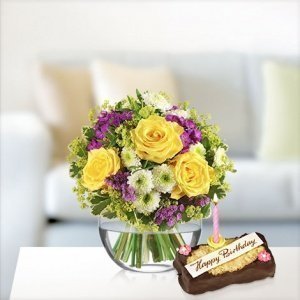 Sommerfrische mit Geburtstagtörtchen