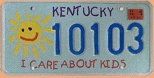 Sonderschild USA: Kentucky Kids