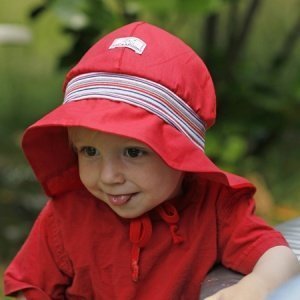 Sonnenhut Feuerwehr rot