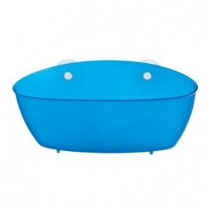SPLASH Organizer Box transp. karibikblau