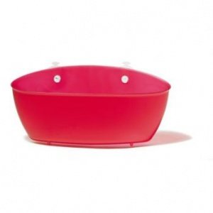 SPLASH Organizer Box transp. rot von Koz