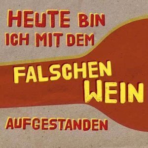 * SPRÜCHEKLOPFER Magnet-Sticker - FALSCH