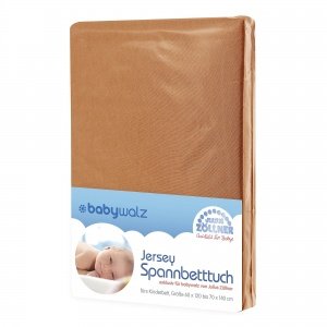 Spannbettlaken Jersey orange