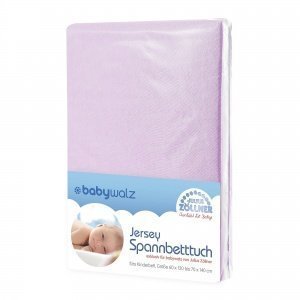 Spannbettlaken Jersey rosa