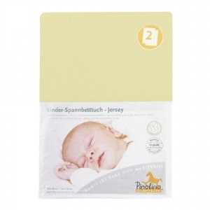Spannbetttuch Jers. gelb140x70