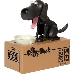 Spardose Doggy Bank (Schwarz)