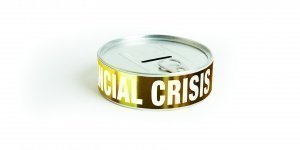 Spardose Finanzkrise