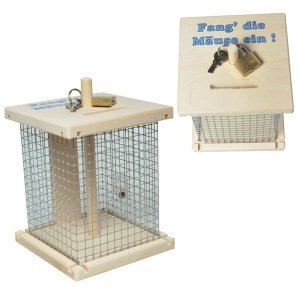Spardose "Mausefalle"
