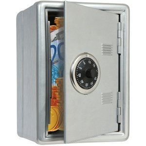 Spardose Mini-Tresor (Silber)