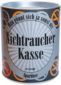 Spardose Nichtraucher-Kasse