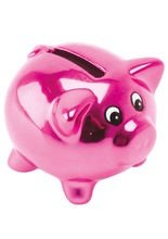 Spardose Sparschwein Minisau, pink