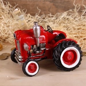Spardose *Traktor*