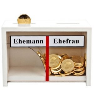 Spardose für Eheleute